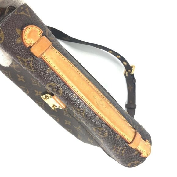 LOUIS VUITTON M40780 Monogram Pochette MetisMM 2WAY Shoulder Bag Hand Bag - Picture 3 of 16